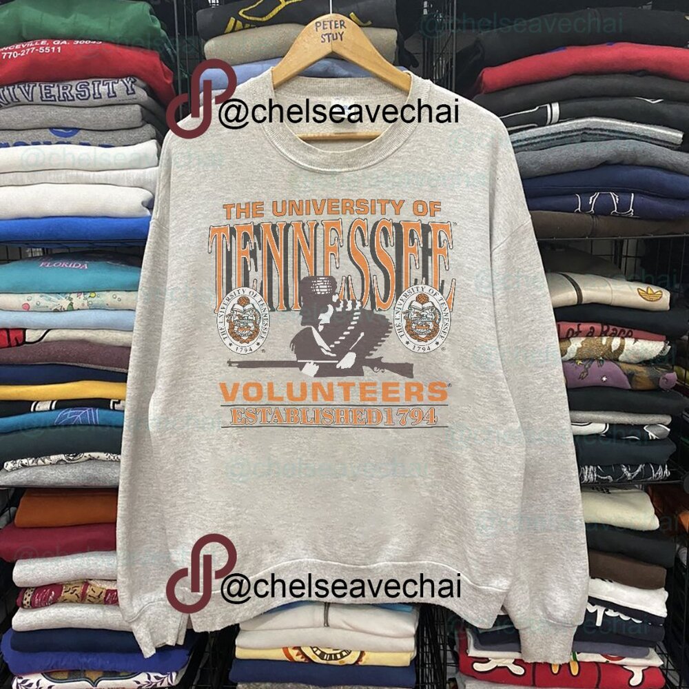 Vintage University Of Tennessee Volunteers Tennessee Athletics EST 1794 Shirt